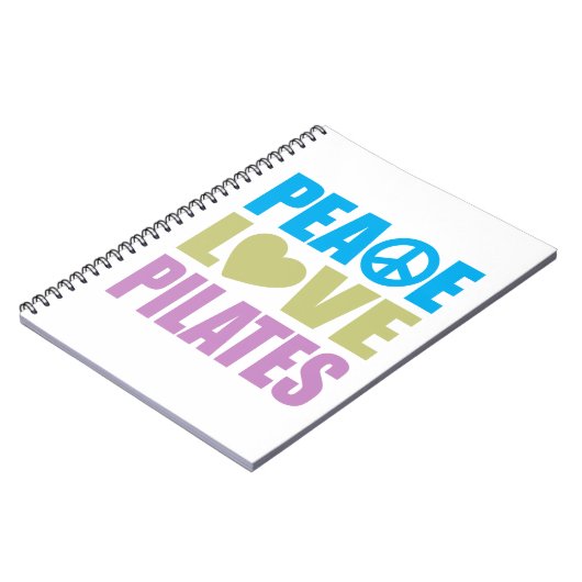 Peace Love Pilates Notitieboek (Linkerzijde)