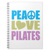 Peace Love Pilates Notitieboek (Voorkant)