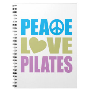 Peace Love Pilates Notitieboek