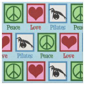 Peace Love Pilates Stof (Close Up)