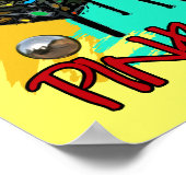 Peace Love Pinball Poster (Hoek)