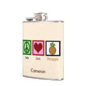 Peace Love Pineapple Custom Ivory Heupfles (Links)