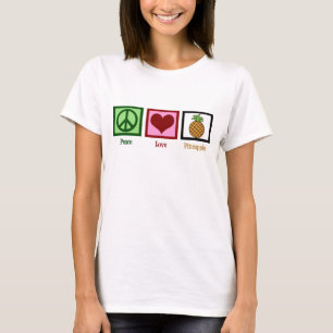 Peace Love Pineapple Women's T-shirt