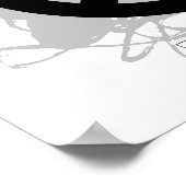 Peace Love Ping Pong Emblem Poster (Hoek)