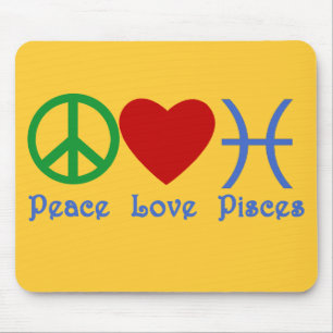 Peace Love Pisces Products Muismat