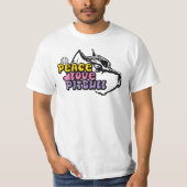 Peace Love Pitbull, antiBSL T-shirt (Voorkant)