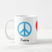 Peace Love Plexus Koffiemok (Links)