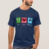 Peace Love Plumbing T-shirt (Voorkant)