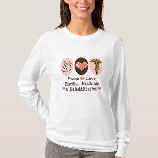 Peace Love PM&R Long-hoeve T-shirt