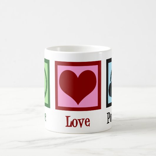 Peace Love Podcasts Koffiemok (Center)