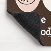 Peace Love Podiatry Podiatrist Mousepad Muismat (Hoek)