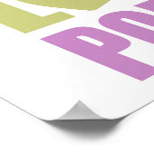 Peace Love Poetry Poster (Hoek)