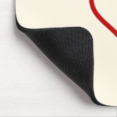 Peace Love Ponies Horse Mousepad Muismat (Hoek)