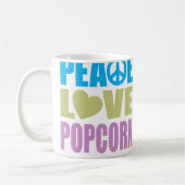 Peace Love Popcorn Koffiemok (Links)