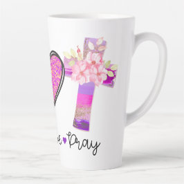 Peace Love Pray Latte Mok