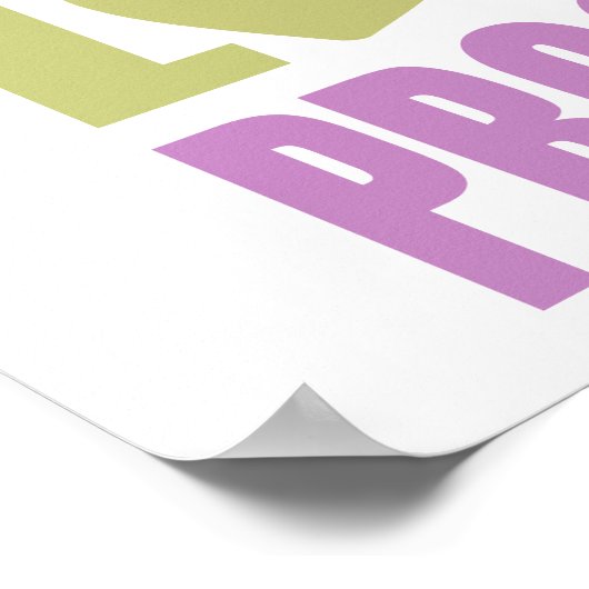 Peace Love Program Poster (Hoek)