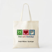 Peace Love Psychology Cute Psycholoog Custom