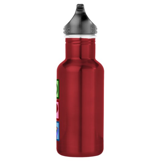 Peace Love Psychology Waterfles (Rechts)