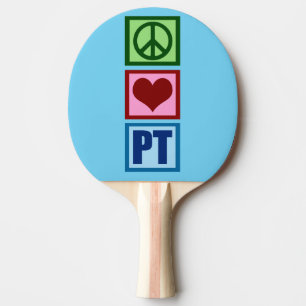Peace Love PT Physical Therapy Tafeltennisbatje