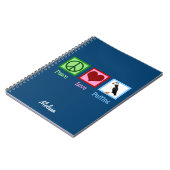 Peace Love Puffins Notitieboek (Linkerzijde)