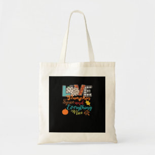 Peace Love Pumpkin - Love Spice en alles wat leuk Tote Bag