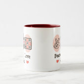 Peace Love Quilt Mok (Center)