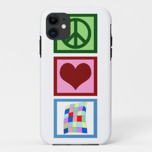 Peace Love Quilting Case-Mate iPhone Case