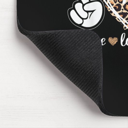 Peace Love Racing  Muismat (Hoek)