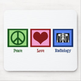 Peace Love Radiology Muismat