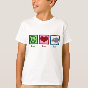 Peace Love Rats Kinder T-shirt