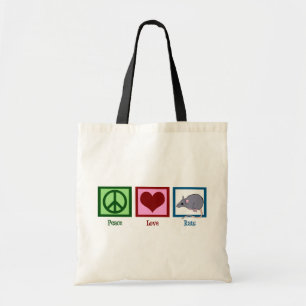 Peace Love Rats Tote Bag