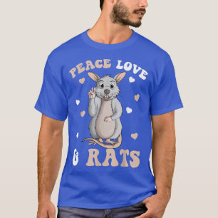 Peace Love Rats Women Kinder Girls Rat T-shirt