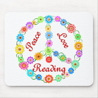 Peace Love Reading Muismat