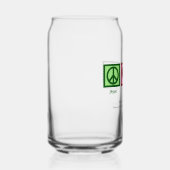 Peace Love Real Estate Cute Custom Realtor Blikvorm Glas (Rechts)