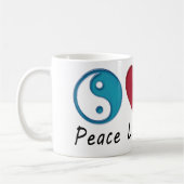 Peace Love Recyclen Koffiemok (Links)