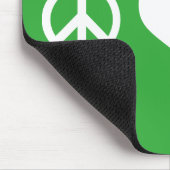 Peace Love Recyclen Muismat (Hoek)