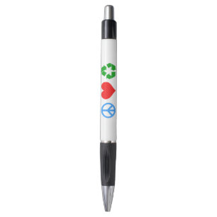 Peace Love Recyclen Pen
