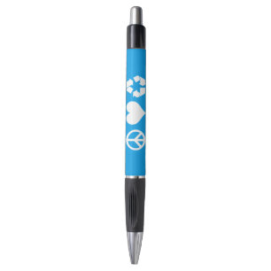 Peace Love Recyclen Pen