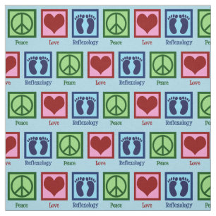 Peace Love Reflexology Stof