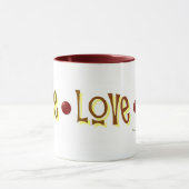 Peace*Love*Ride - Coffee Mok (Midden)
