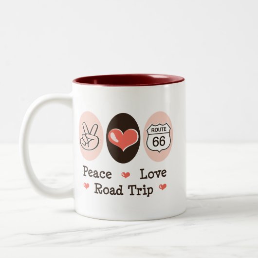 Peace Love Road Route Route 66 Mok (Links)