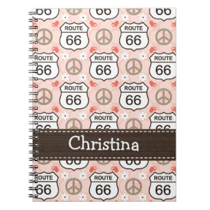 Peace Love Road Trip Spiral notebook Journal Notitieboek
