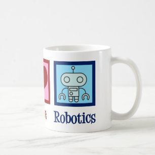 Peace Love Robotics Koffiemok