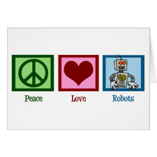 Peace Love Robots Kaart