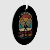 Peace Love & Rock & Roll Guitar Player Guitarist V Ornament (voorkant)
