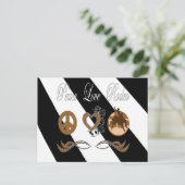 Peace Love Rodeo Briefkaart (Staand voorkant)