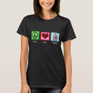 Peace Love Roofing T-shirt