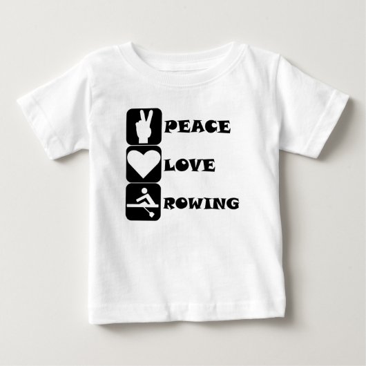 Peace Love Rowing (Voorkant)
