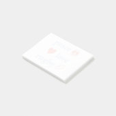 Peace Love Rugby Post-it® Notes (Schuin)