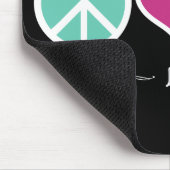 Peace Love Running Muismat (Hoek)